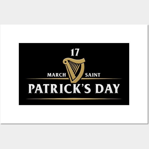 17 March St. Patrick's Day // Fanmade Wall Art by KokaLoca